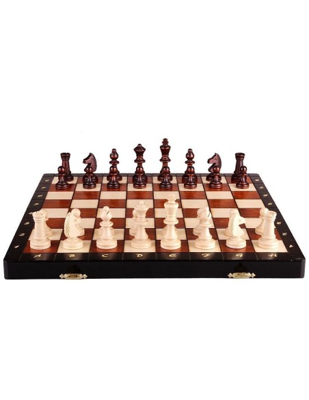 Mediniai šachmatai MAGNETIC NEW