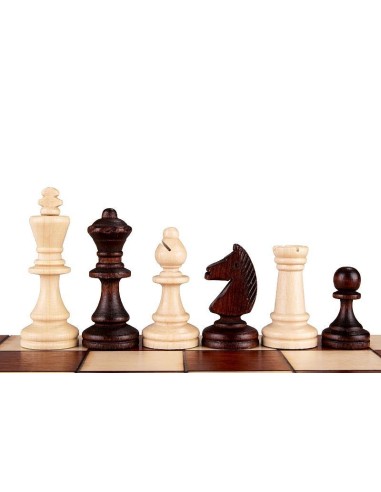 Mediniai šachmatai MAGNETIC NEW