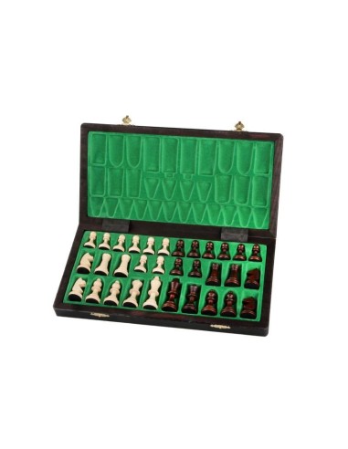 Mediniai šachmatai MAGNETIC NEW