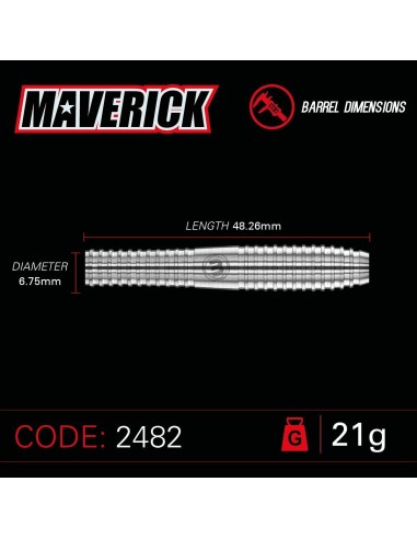 Winmau strėlytės "MAVERICK"