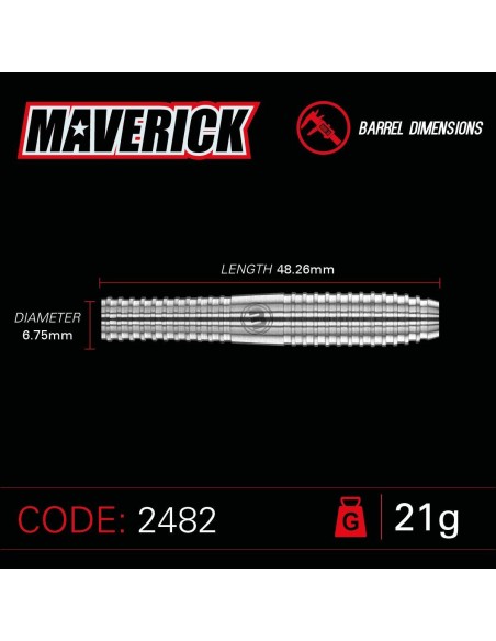 Winmau strėlytės "MAVERICK"