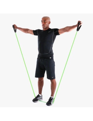 Pasipriešinimo guma su rankenomis PTP "POWERTUBE+MEDIUM"