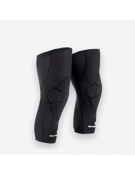 GAMEPATCH padded compression knee pads (pair)