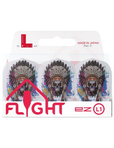 L-Style sparneliai  EZ  L-1 "CHIEF SKULL" (clier white)