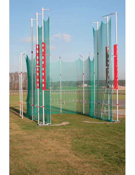 Discus throwing sector, IAAF approved