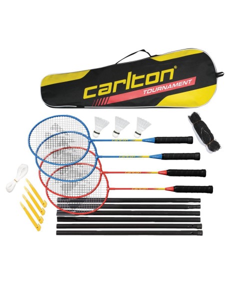 CARLTON TOURNAMENT BADMINTON SET FOR 4 PLAYERS