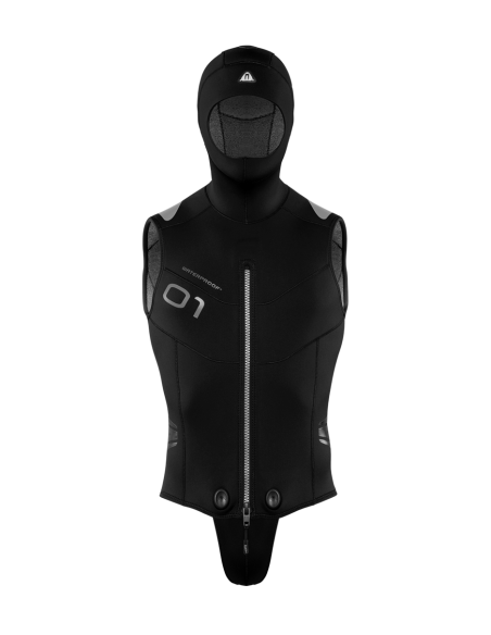 Liemenė su šalmu WATERPROOF "01" (vyr)