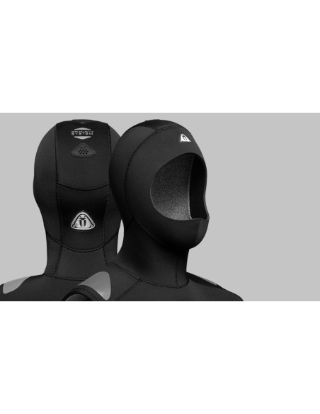 Liemenė su šalmu WATERPROOF "01" (vyr)