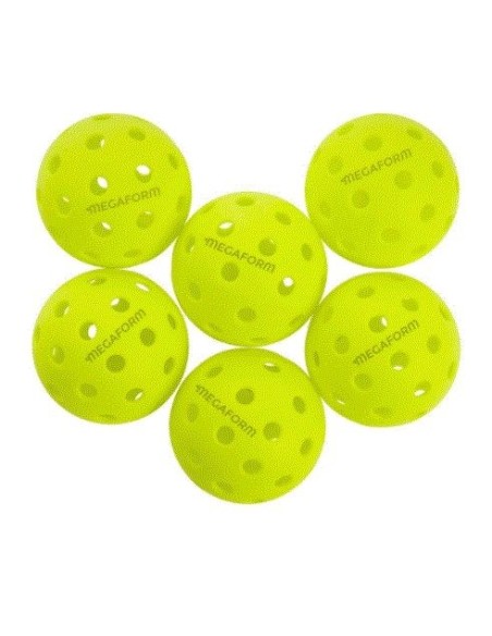 Pickleball ball set MEGAFORM OUTDOOR (6 pcs)
