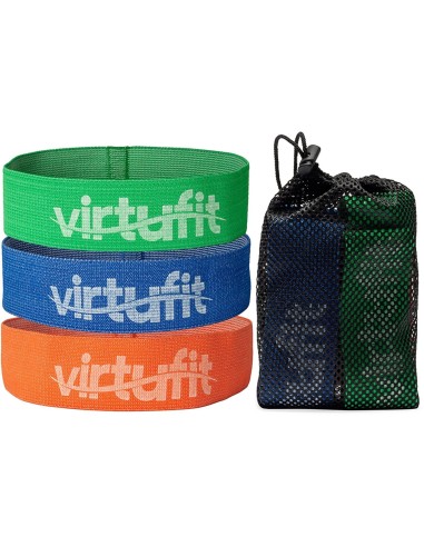 Tekstilinių pasipriešinimo gumų-kilpų komplektas VIRTUFIT "