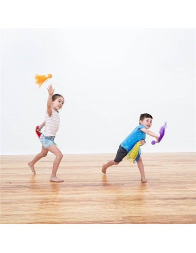 Skarelių skraidukai SPORDAS "SCARFBALLS" (6 vnt.)