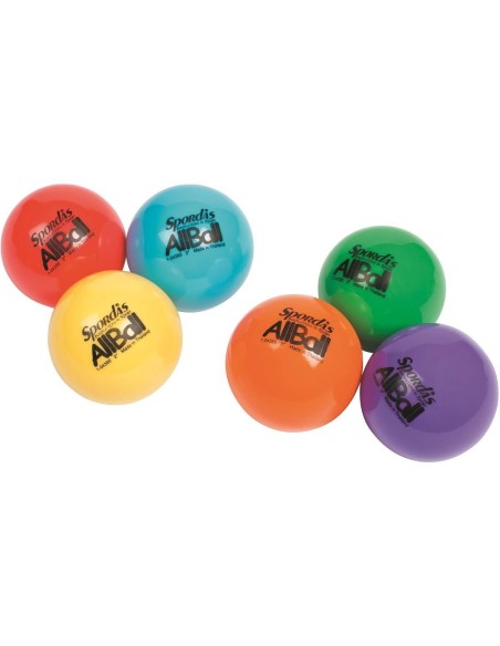Žaidimų kamuolių komplektas SPORDAS "COLORED ALL BALLS"
