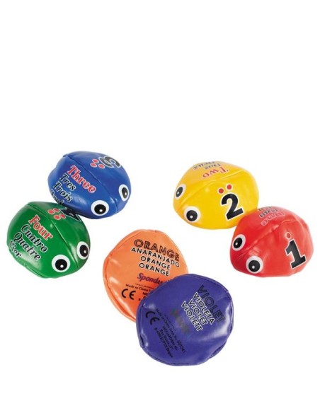 "Pupų"maišeliai boružėlės SPORDAS "Edubug Bean Bags" (6 vnt.)