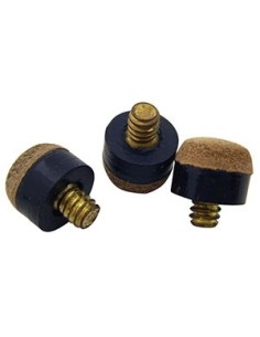 Biljarda kijas uzgalis ar ieskrūvējamu metāla vītni, 13 mm