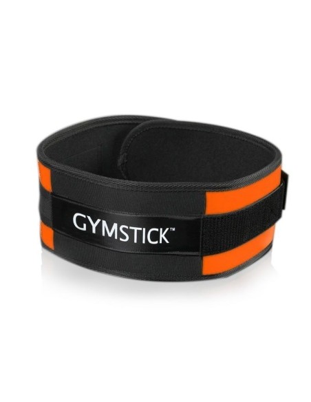 Nailoninis diržas sunkiaatlečiams GYMSTICK (oranžinis)