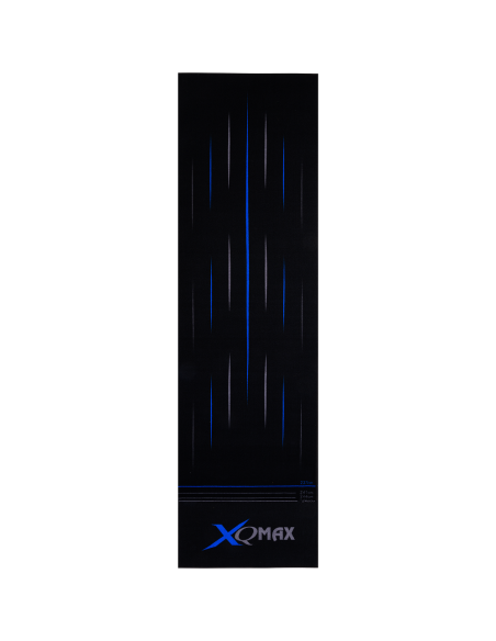 XQMax smiginio kilimėlis STRIPES BLACK BLUE (285x80cm)