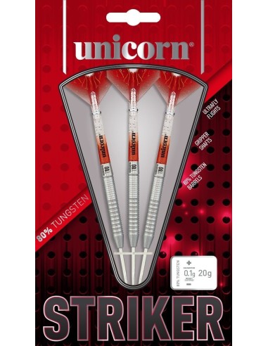Strėlytės UNICORN "STRIKER TYPE 2 - 80% TUNGSTEN STEEL TIP DARTS"