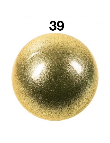 Meninės gimnastikos kamuolys AMAYA "Tecnorubber® GLITTER"