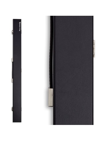 PowerGlide dėklas 2 dalių pulo ir snukerio lazdoms "BLACK ATTACHÉ "