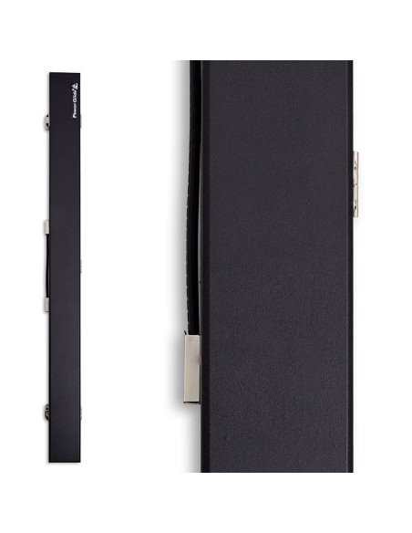 PowerGlide dėklas 2 dalių pulo ir snukerio lazdoms "BLACK ATTACHÉ "