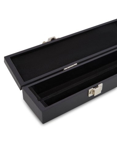 PowerGlide dėklas 2 dalių pulo ir snukerio lazdoms "BLACK ATTACHÉ "