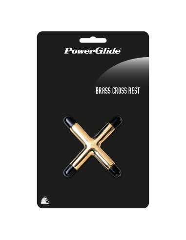 PowerGlide pagalbinis antgalis "Cross Rest" (žalvarinis)