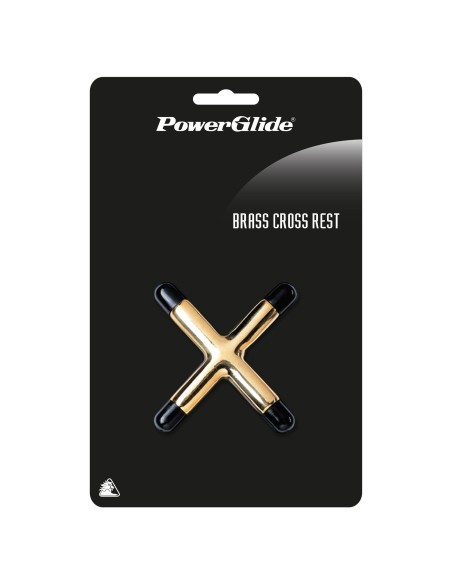 PowerGlide pagalbinis antgalis "Cross Rest" (žalvarinis)