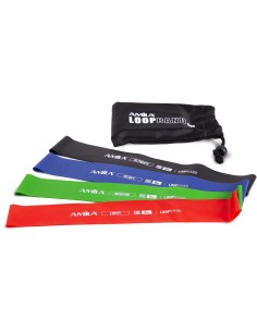 Resistance bands (loops) set AMILA (4 pcs.)