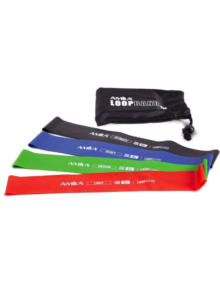 Resistance bands (loops) set AMILA (4 pcs.)