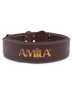 Leather belt for weightlifters AMILA