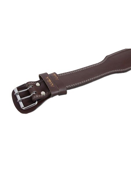 Leather belt for weightlifters AMILA