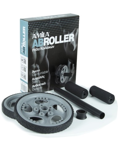 Dvigubas ratukas pilvo presui AMILA