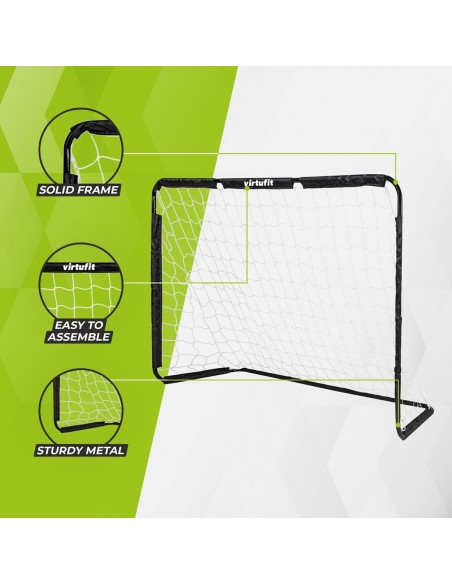 Futbolo vartai VIRTUFIT "FOOTBALL GOAL" 180x120cm