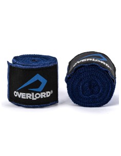 Боксерские бинты Overlord 3,5 м (синие) 2
