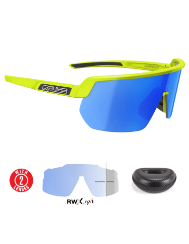 Очки SALICE "023 RWX MIRROR LIGHT ADAPTIVE LIME"