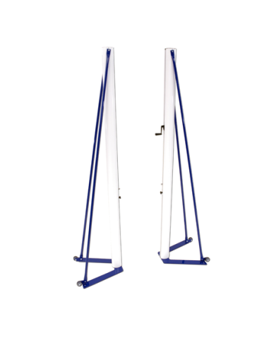 Mobile aluminum volleyball stands Sportsystem