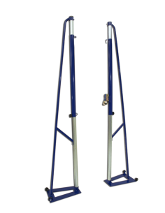 Mobile steel volleyball stands Sportsystem