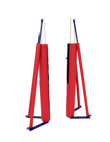 Protection on mobile volleyball stands Sportsystem