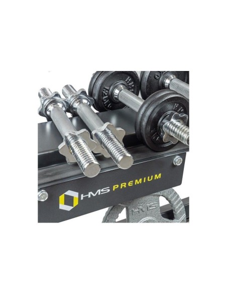 Horizontalus stovas svoriams hanteliams ir grifams HMS "STR12 PREMIUM"