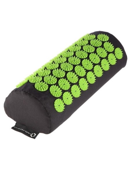 Akupresūrinis taškinio masažo rinkinys HMS (kilimėlis +pagalvė) juoda