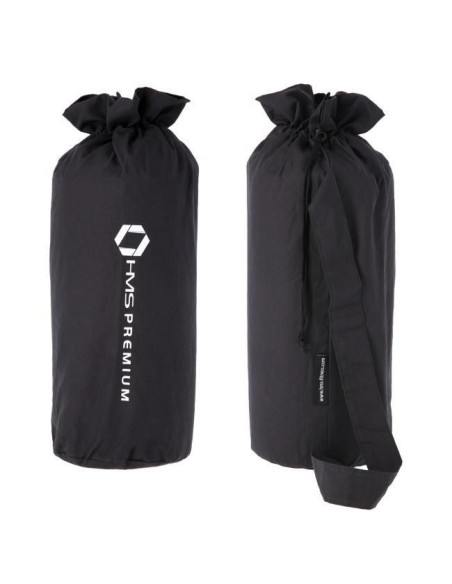 Akupresūrinis taškinio masažo rinkinys HMS (kilimėlis +pagalvė) juoda