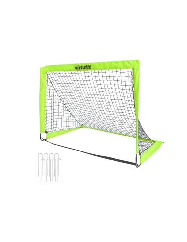 Sulankstomi futbolo vartai VIRTUFIT "POP-UP GOALS" 2vnt. (120x90)