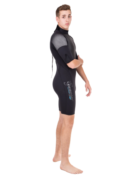 Seavenger "Navigator Men's Shorty Wetsuit - Black"