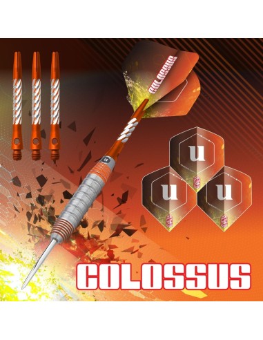 Strėlytės UNICORN "COLOSSUS - 80% TUNGSTEN STEEL TIP DARTS" 33g