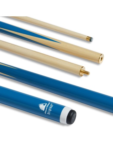 PowerGlide snooker cue "ORIGINAL BLUE" 144cm (2 pieces)