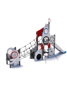 Playground - Spaceship with astronaut