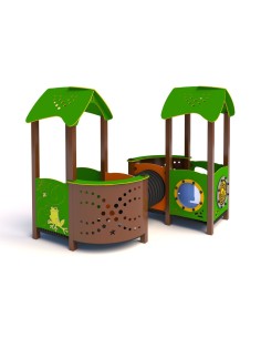 Rotaļu laukums — P1102 — 2. komplekts ar tuneli