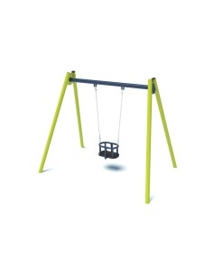 Playground - Single swing with bucket