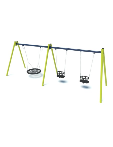 Playground - Double Bucket Swing + BG