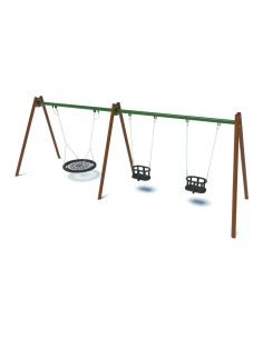 Playground - Double Bucket Swing + BG 2